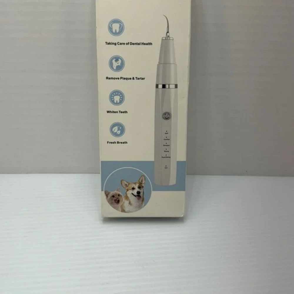 Ni-SHEN Pet Ultrasonic Tartar‎ Remover – 7-in-1 Tooth Cleaning Kit